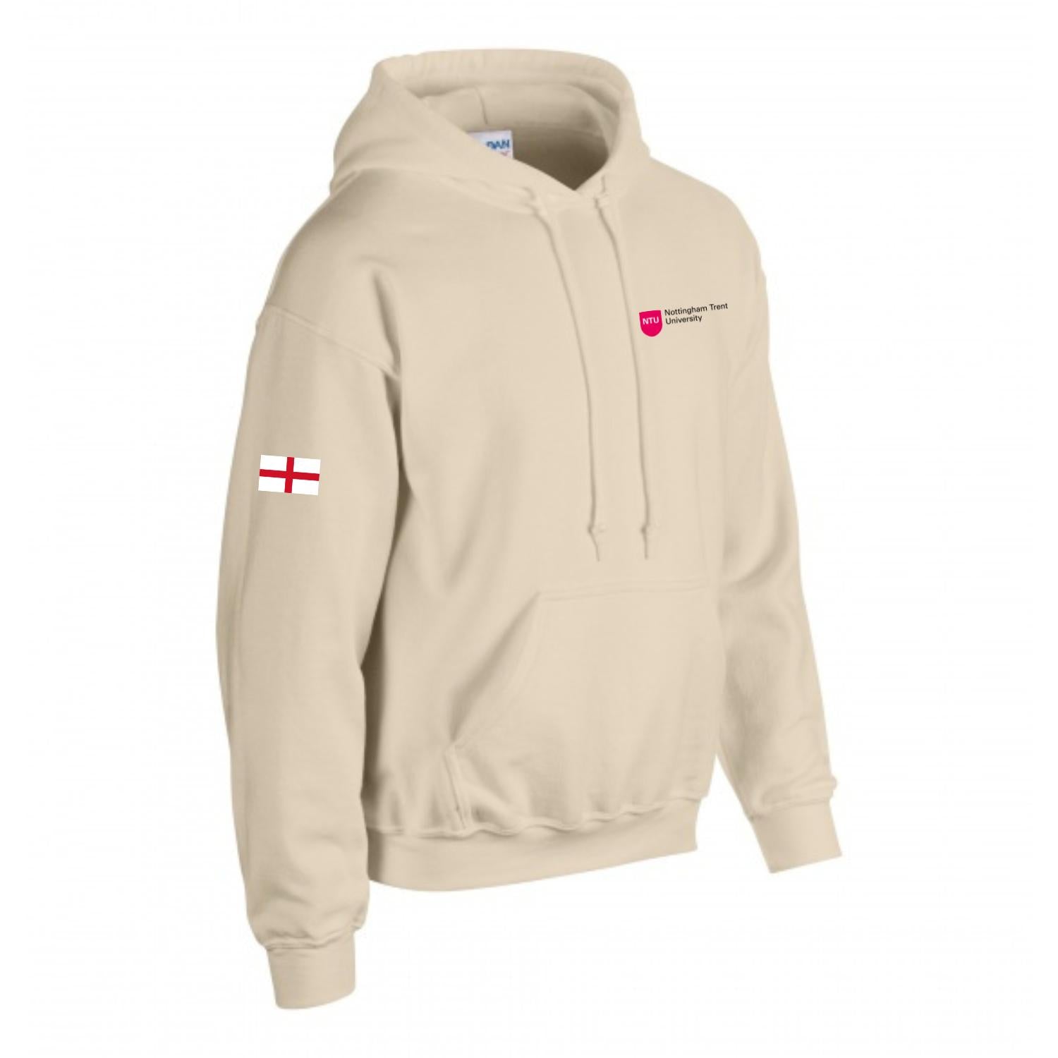 Embroidered England Flag Hoodie