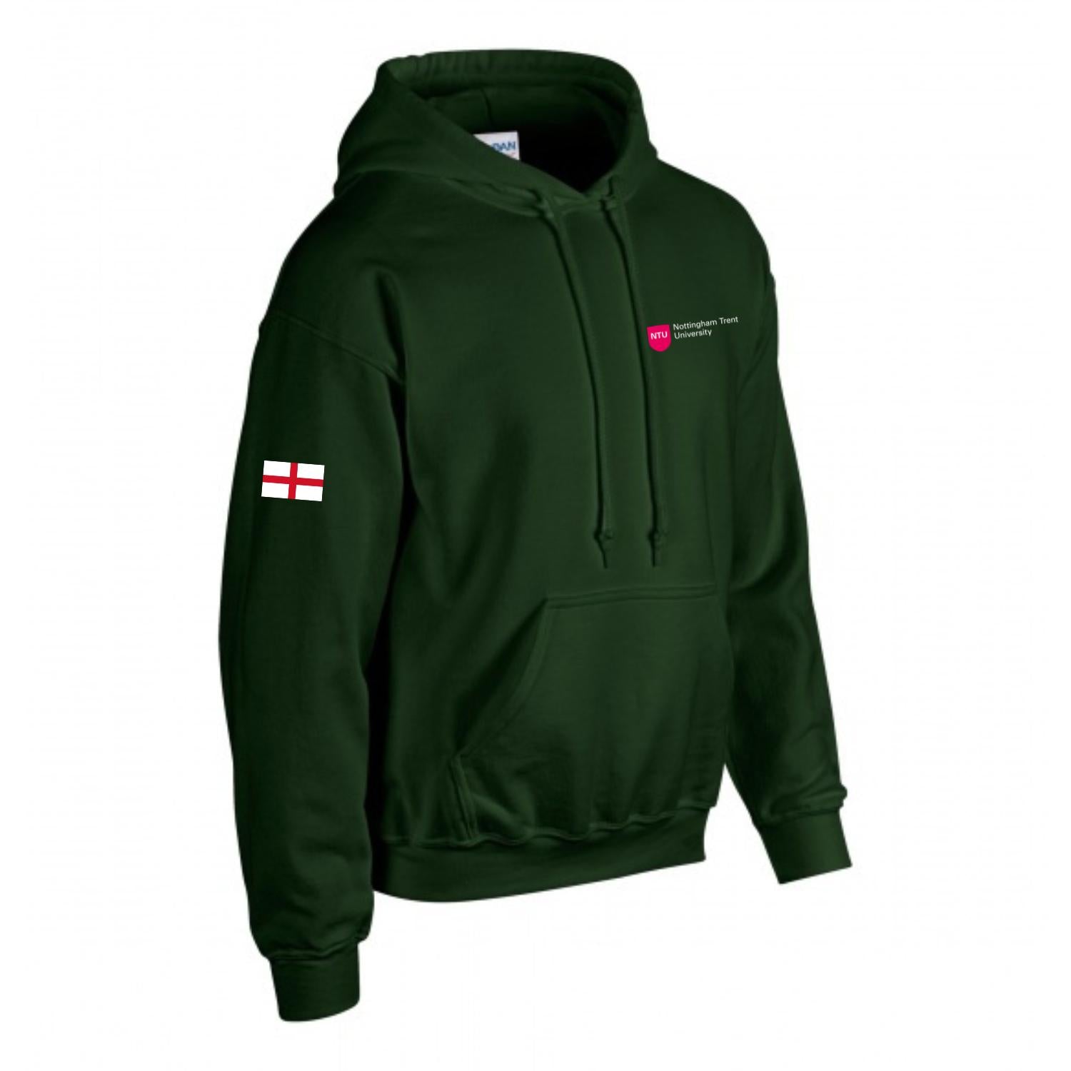 Embroidered England Flag Hoodie