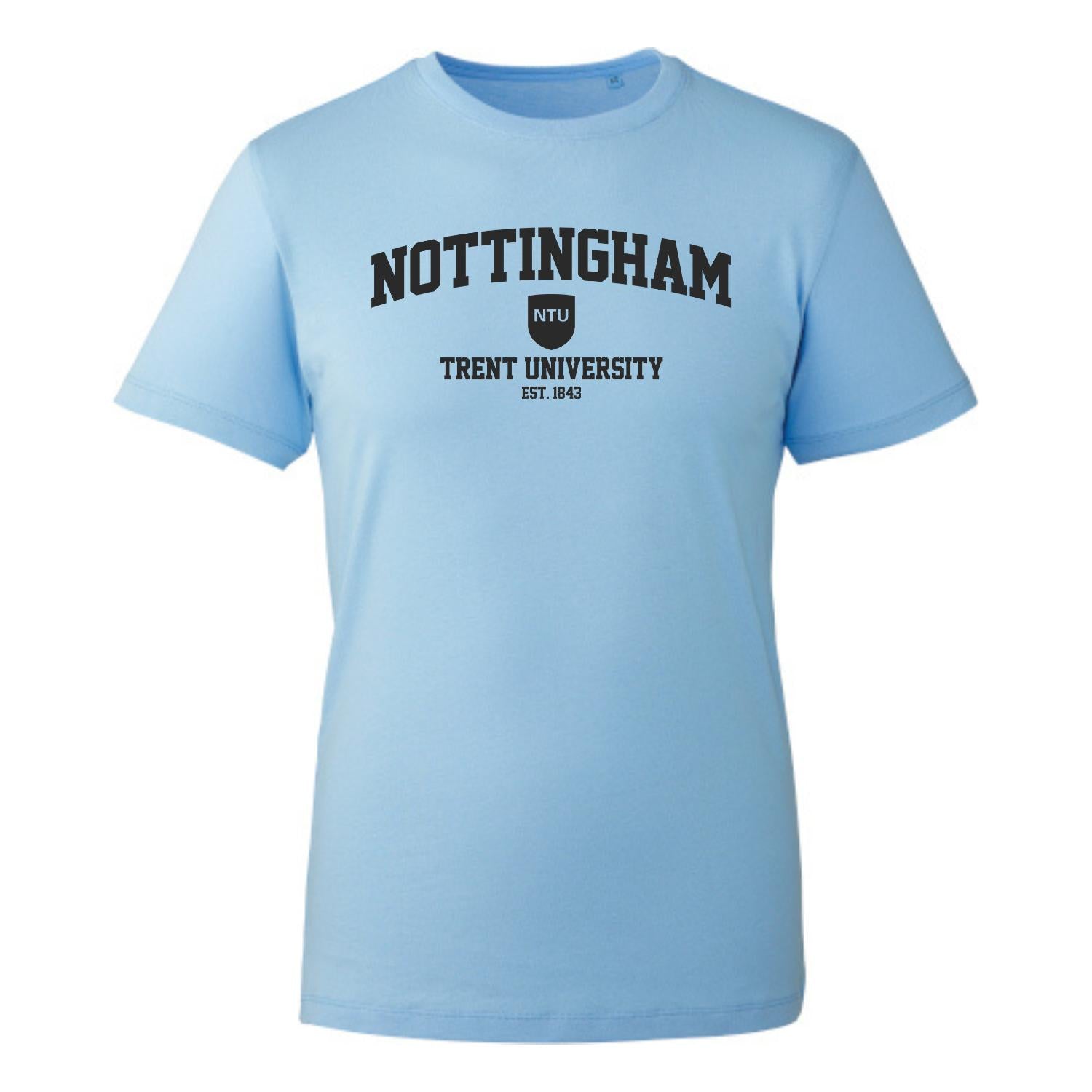 Crest Print Organic T-Shirt