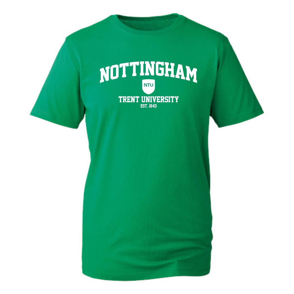 Crest Print Organic T-Shirt