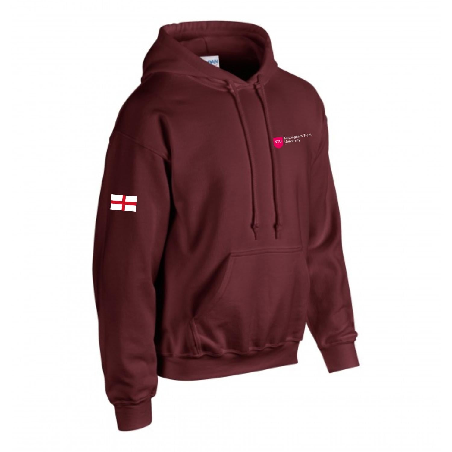 Embroidered England Flag Hoodie