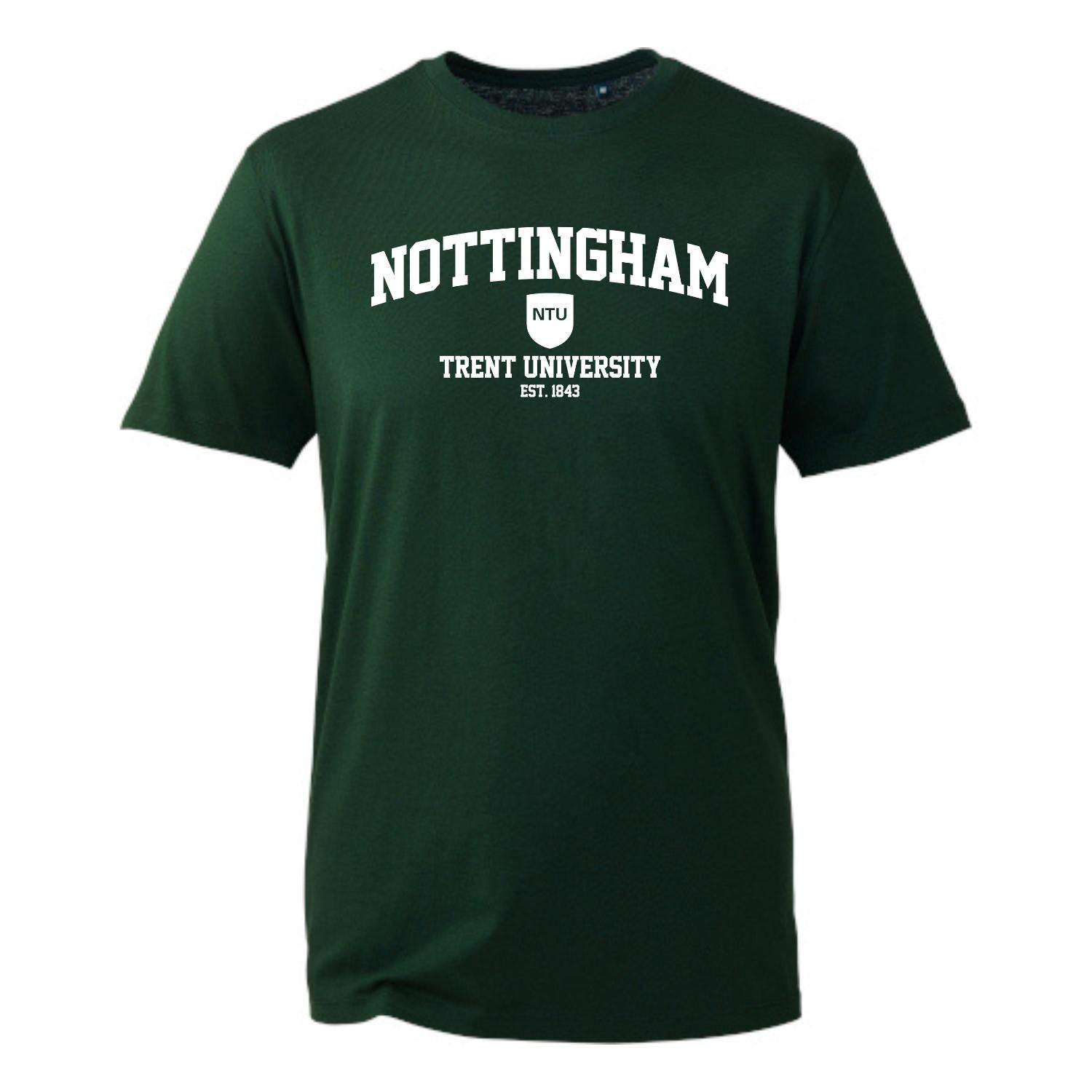 Crest Print Organic T-Shirt