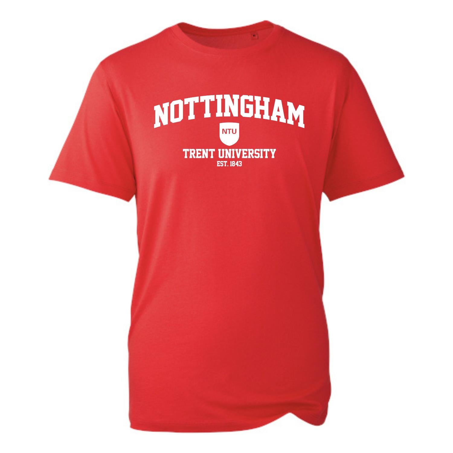 Crest Print Organic T-Shirt