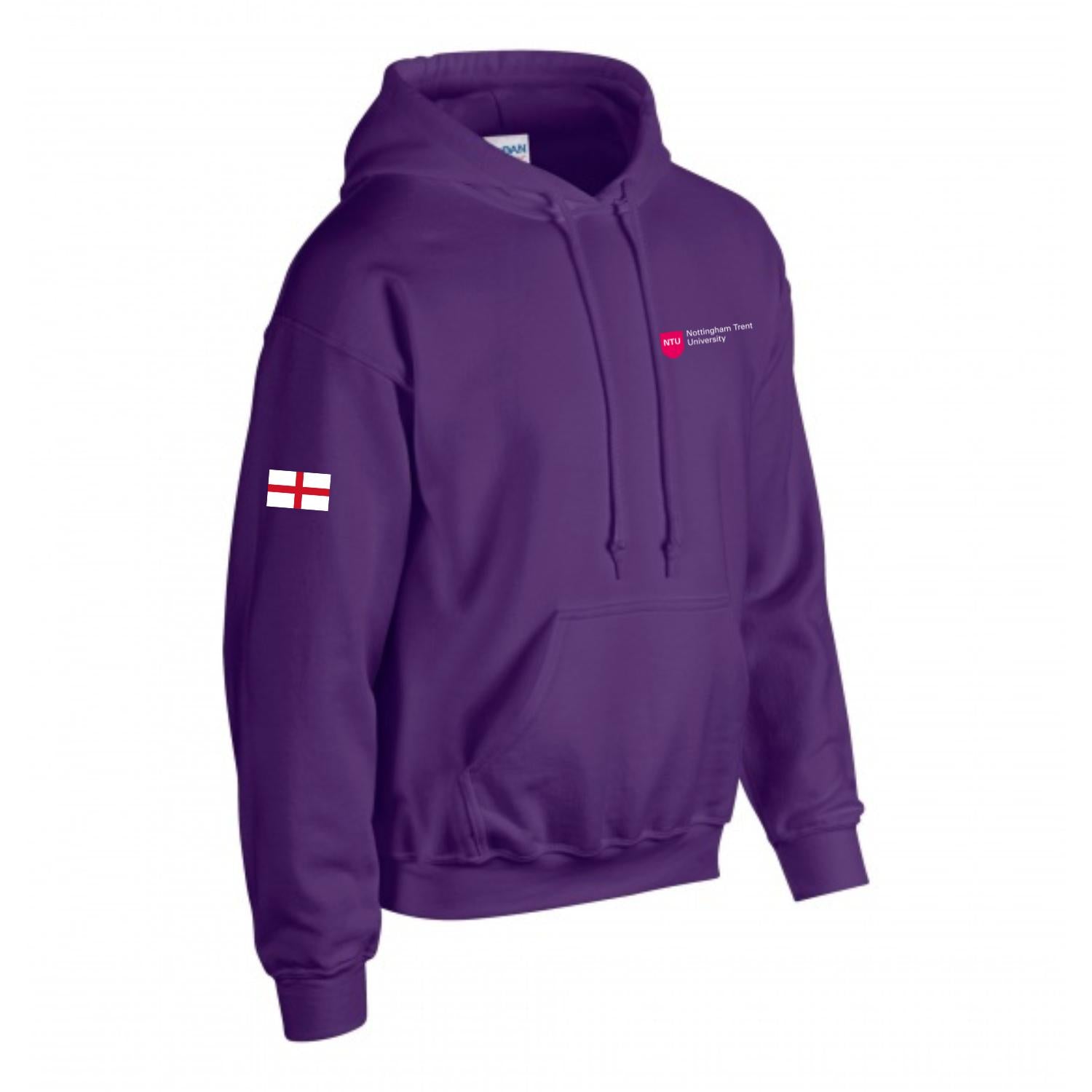Embroidered England Flag Hoodie