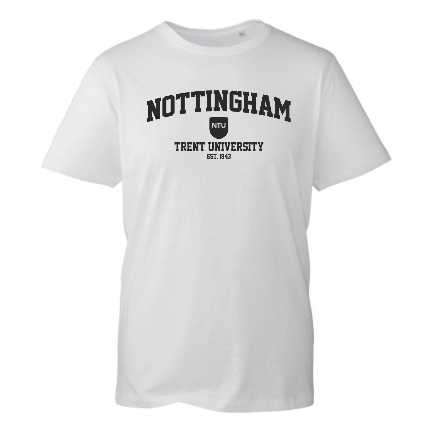 Crest Print Organic T-Shirt