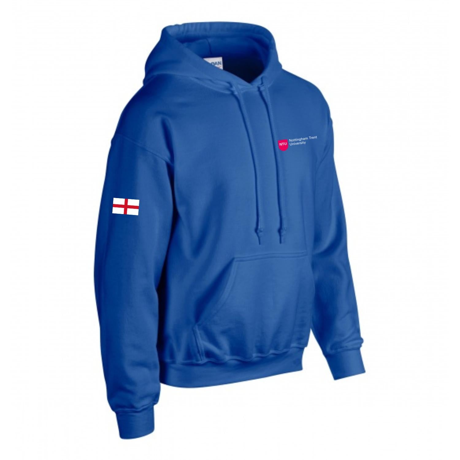 Embroidered England Flag Hoodie