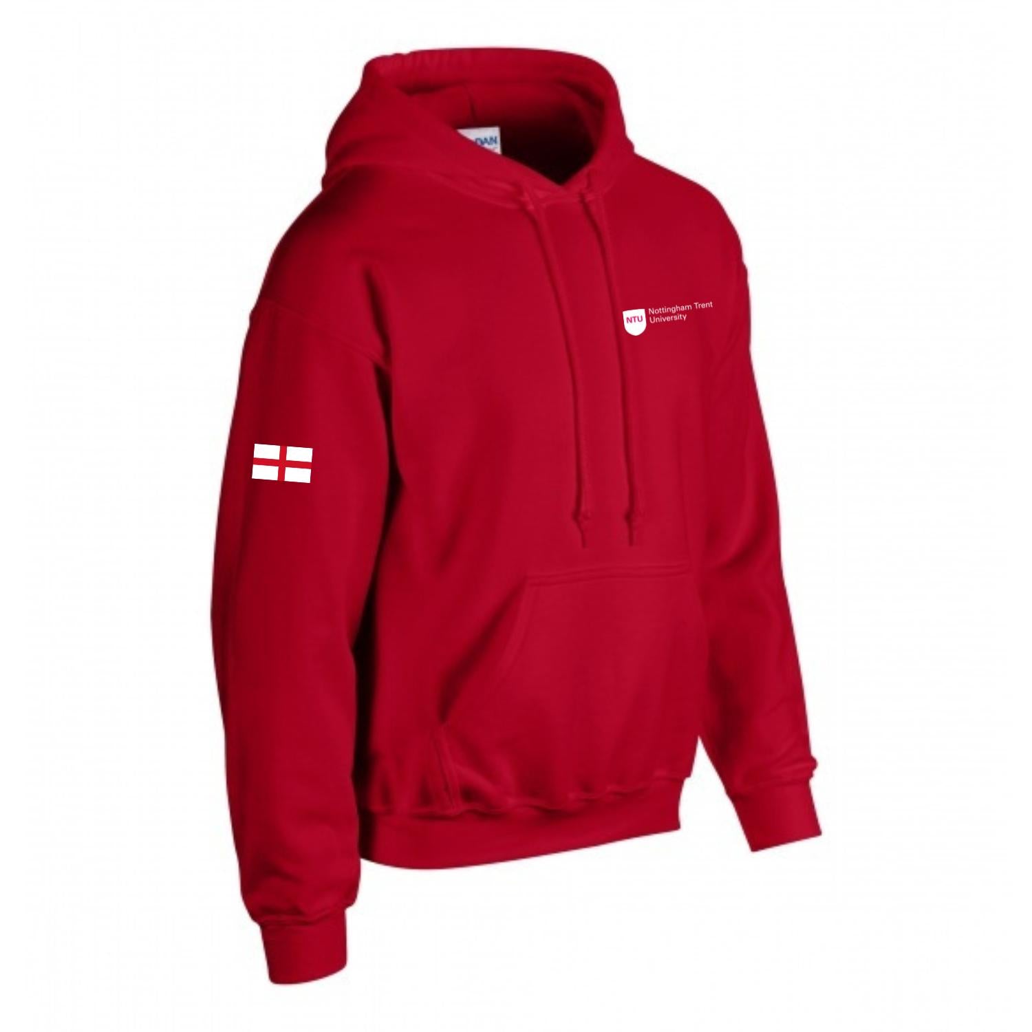Embroidered England Flag Hoodie