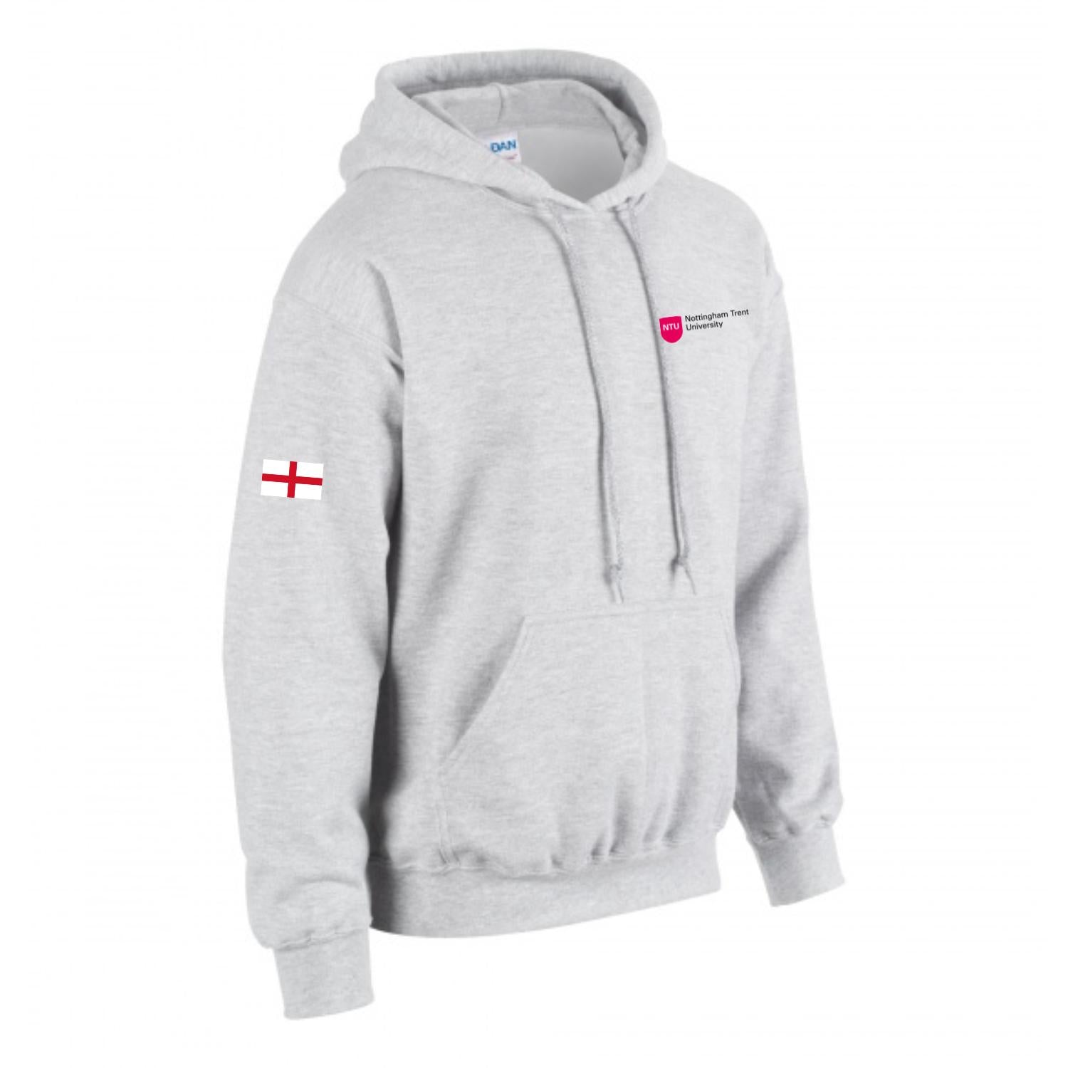 Embroidered England Flag Hoodie