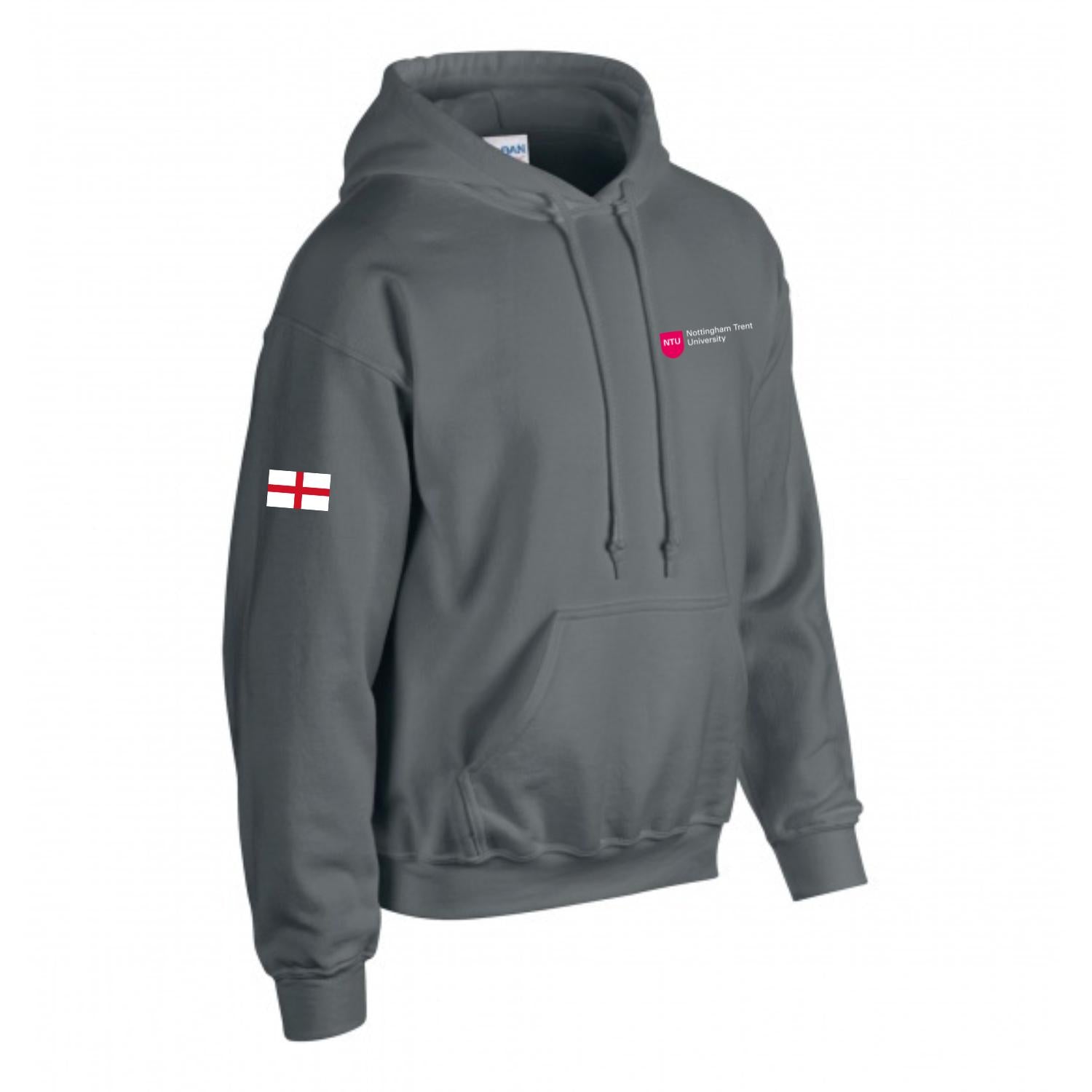 Embroidered England Flag Hoodie