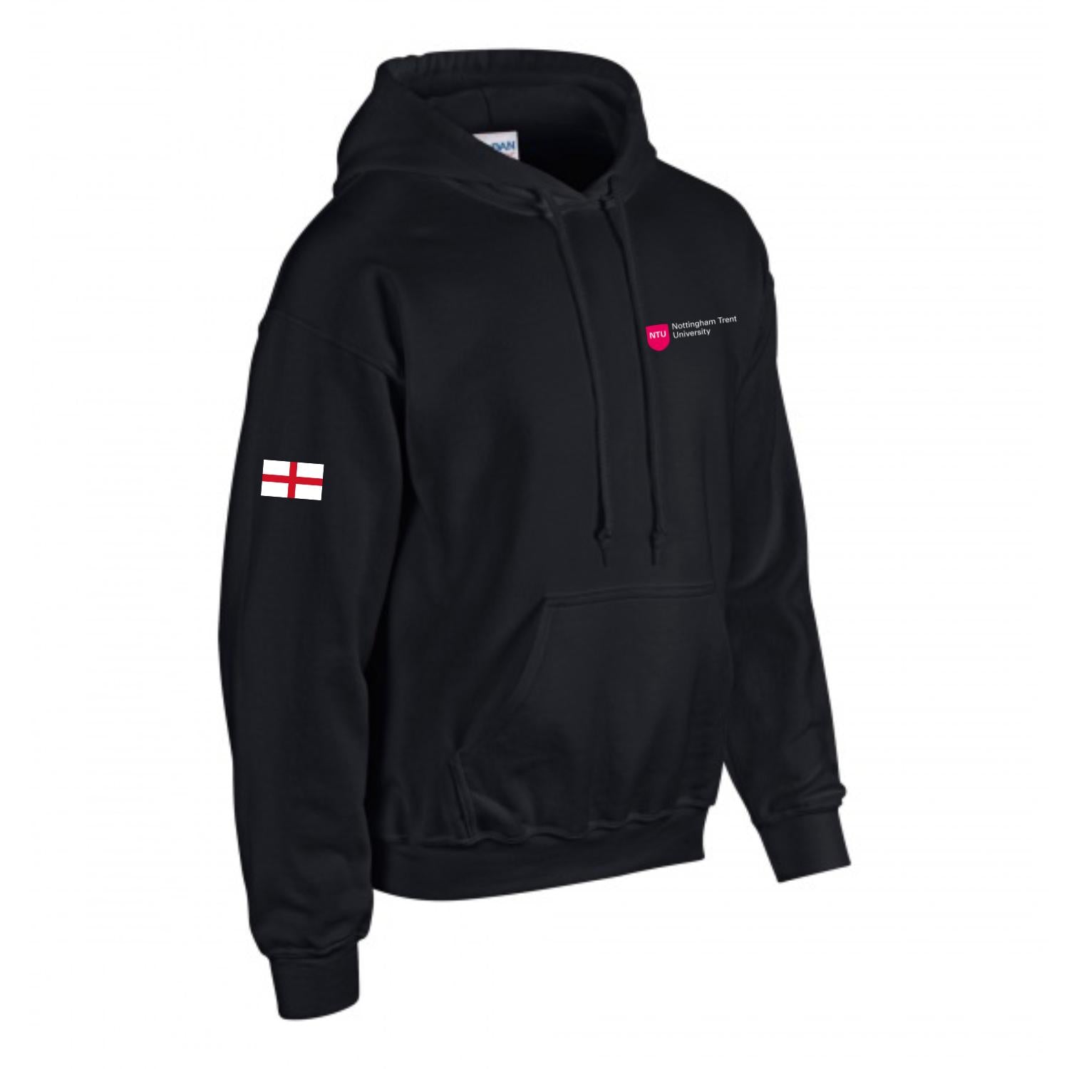 Embroidered England Flag Hoodie