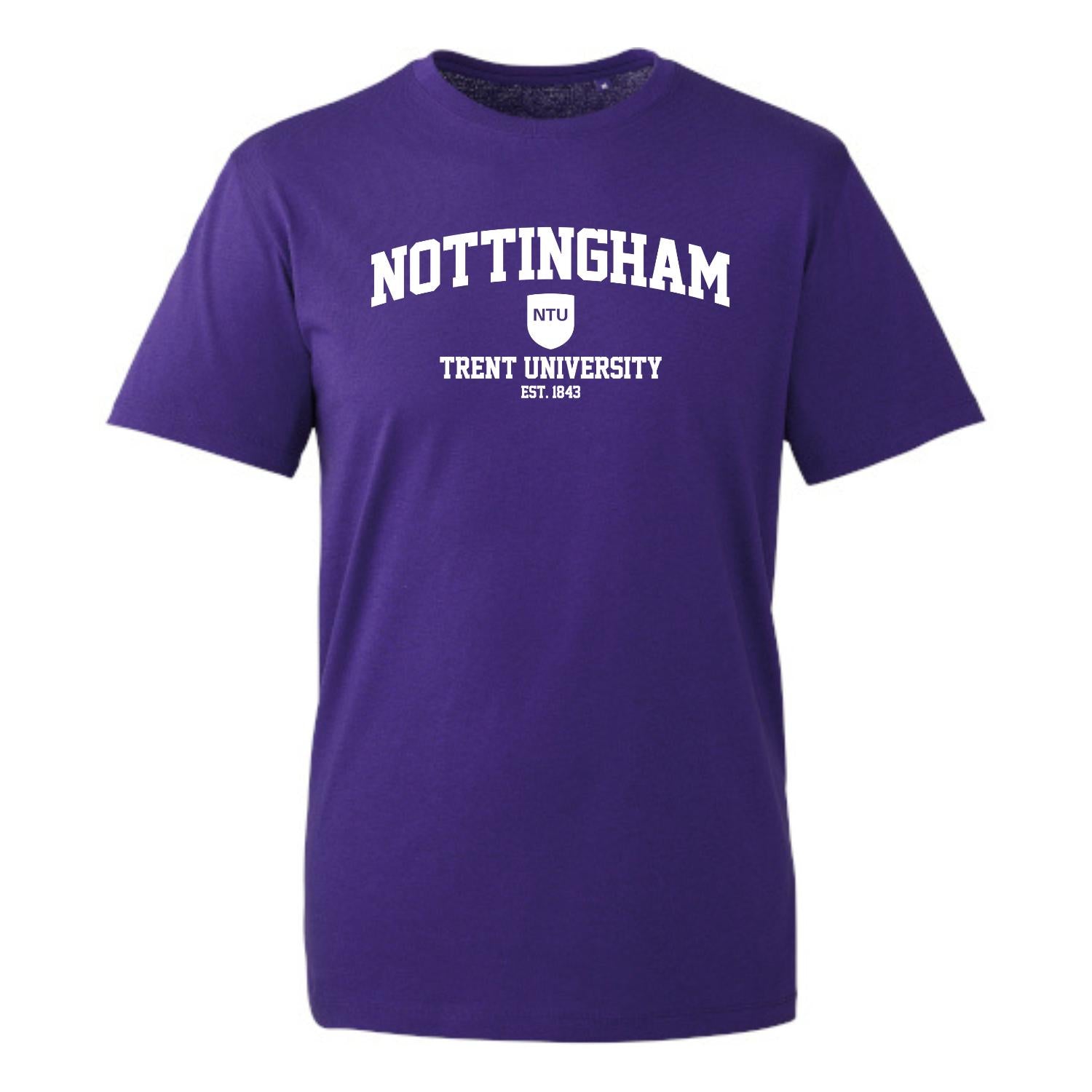 Crest Print Organic T-Shirt