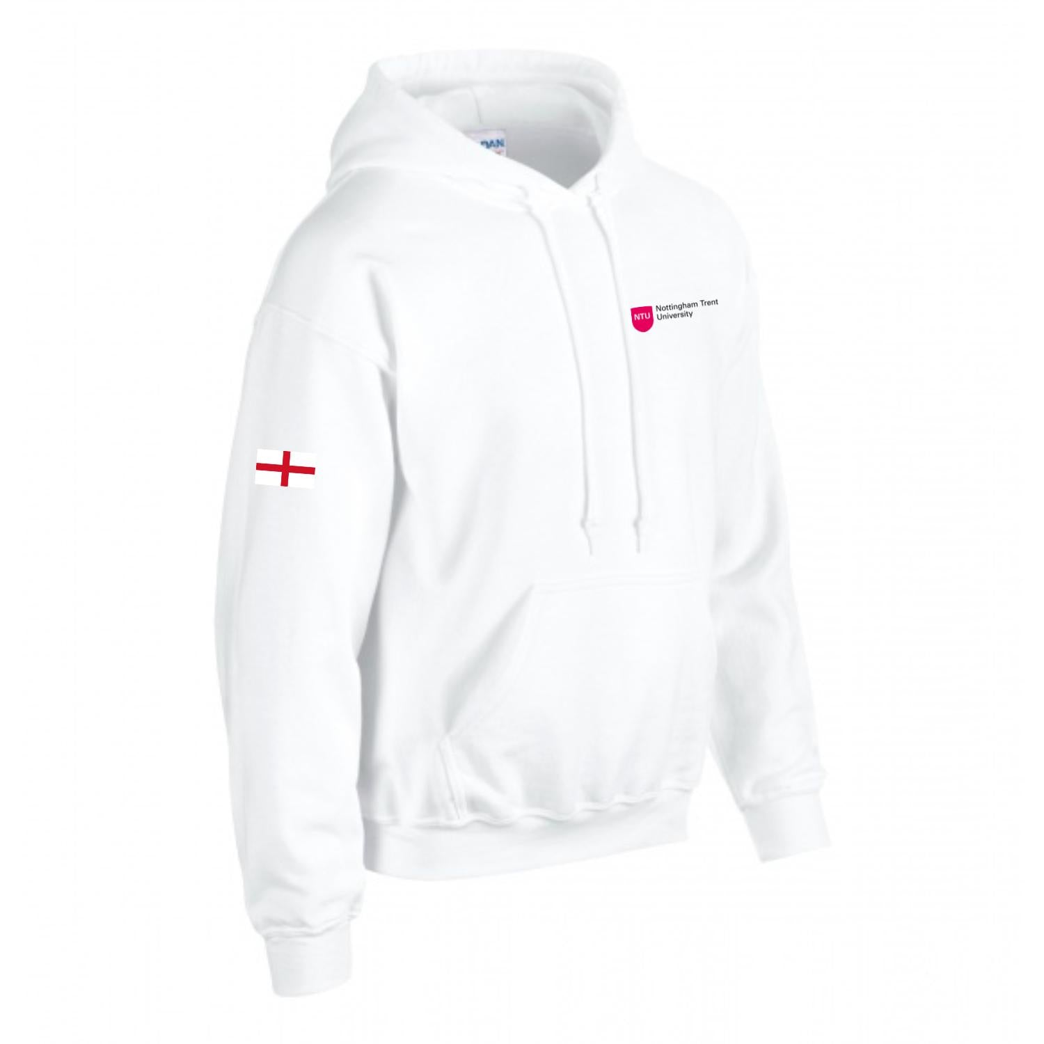 Embroidered England Flag Hoodie