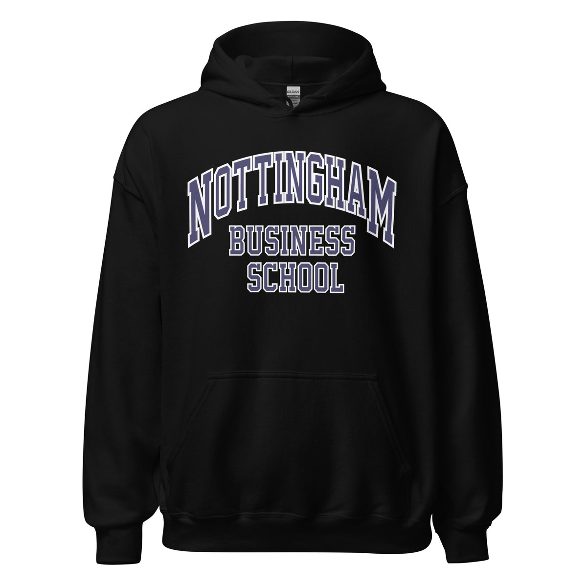 Varsity Print Hoodie - Business School