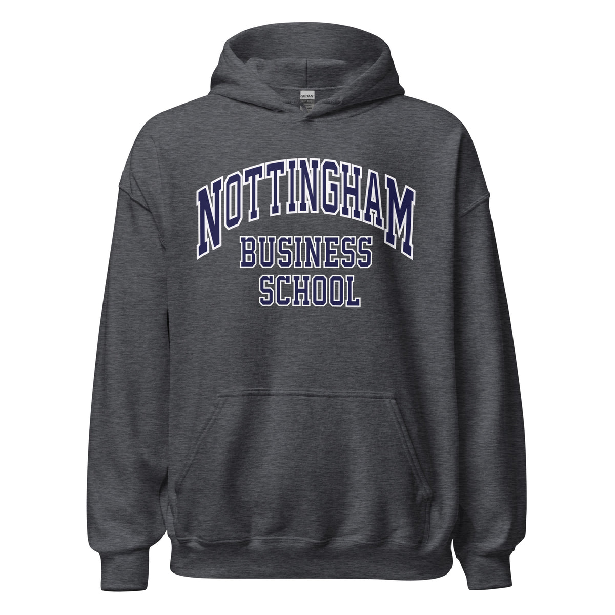 Varsity Print Hoodie - Business School