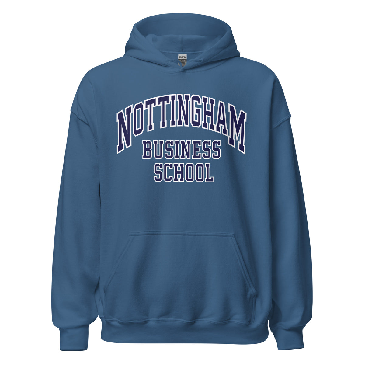 Varsity Print Hoodie - Business School