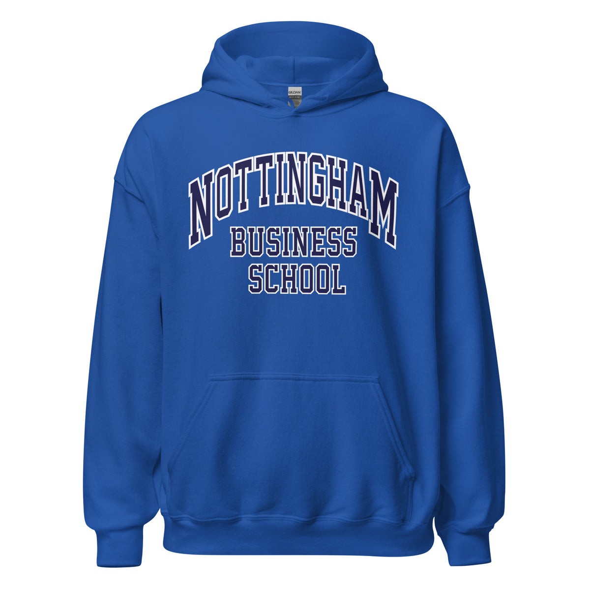 Varsity Print Hoodie - Business School