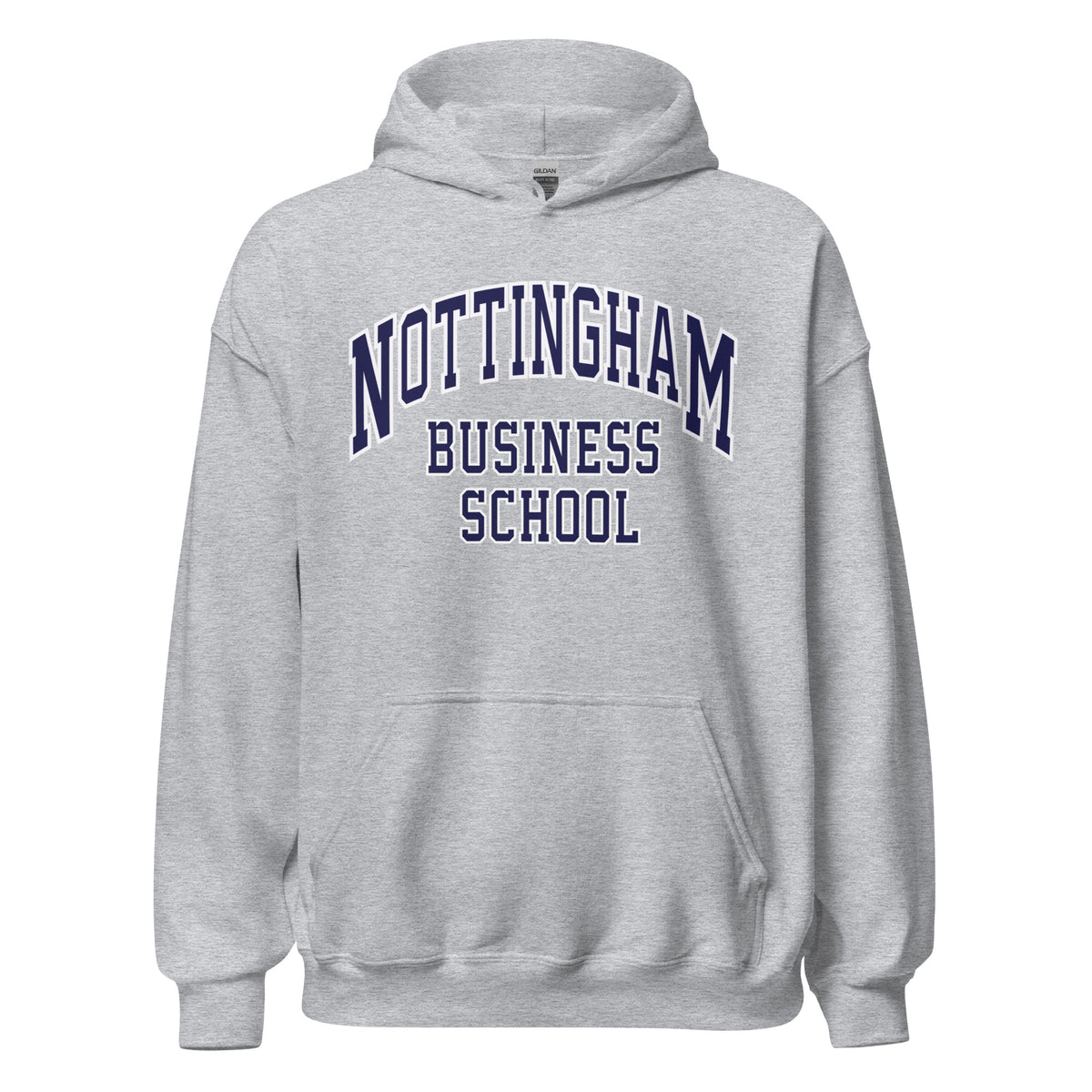 Varsity Print Hoodie - Business School